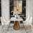 Shivani 6 - Person Sintered Stone Top Pedestal Dining Set-1812161118-1826485945