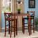 Javone - Person Walnut Solid Wood Solid Wood Top Four Leg Dining Set