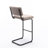 Estes Upholstered Stool with Metal Frame-1609516363-1609516367
