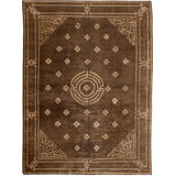 One-of-a-Kind Rectangle 8'7" X 11'1" Hand Knotted Area Rug