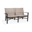 Jasper 59.25'' Wide Straight Aluminum Loveseat