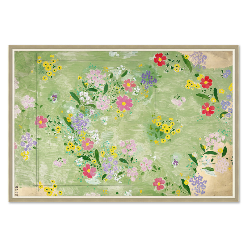 Canzonetta Print by Paule Marrot Soicher Marin, Silver Framed