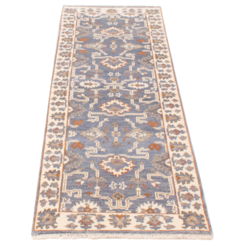 Tapis unique gris foncé 2 pi 8 po x 7 pi 9 po Ajhani