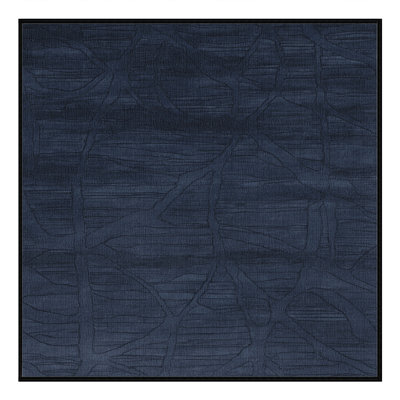 Machine Washable Abstract Gray Area Rug