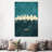 Columbus Ohio Skyline by Michael Tompsett - Wrapped Canvas Print-971465108