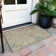 Machine Washable Indoor/Outdoor Cinead ACN1664 Green Rug