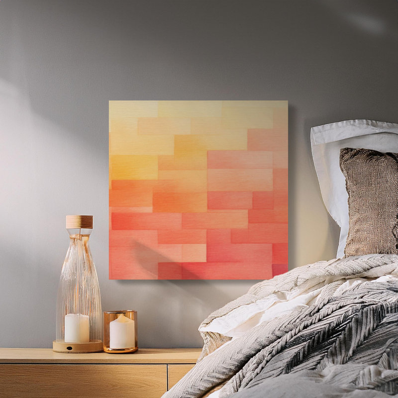 1 Piece Wrapped Canvas Wall Art Set, 76.2 cm H x 76.2 cm W