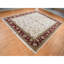 Tapis surdimensionné en laine et soie ivoire noué à la main 12 pi x 15 pi 3 po Rajasthan 228F7208894E4ECAB10FF9F905A264D