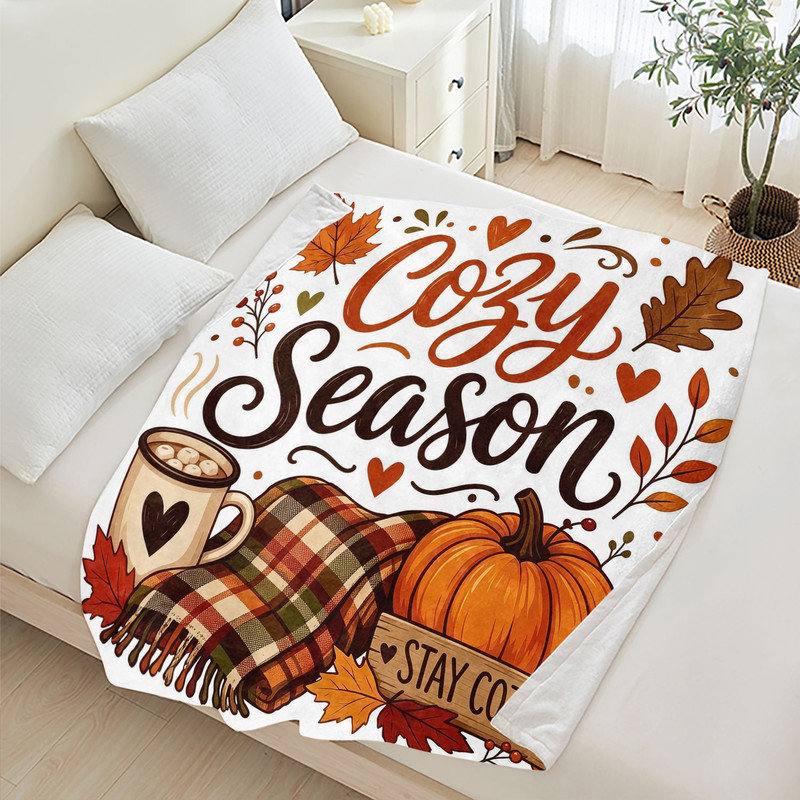 Jeté JYK, Typographie Cozy Season