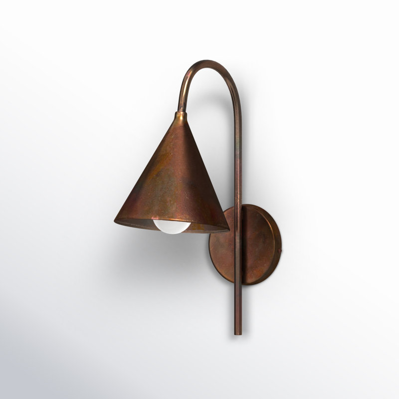 Zephyr Iron Plug-in Wallchiere, Rust/Yellow