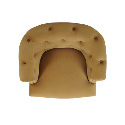 Fauteuil Chesterfield de 30,5 po Assiya