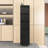 5 Drawer Vertical File Cabinet With Wheels And Lock For Office Home, Spacious Drawers, Bearing Full - Extension Slides, Easy To Clean Black Metal Lock, Ample Storage A4/Letter/Legal Size, Tilt-962895898
