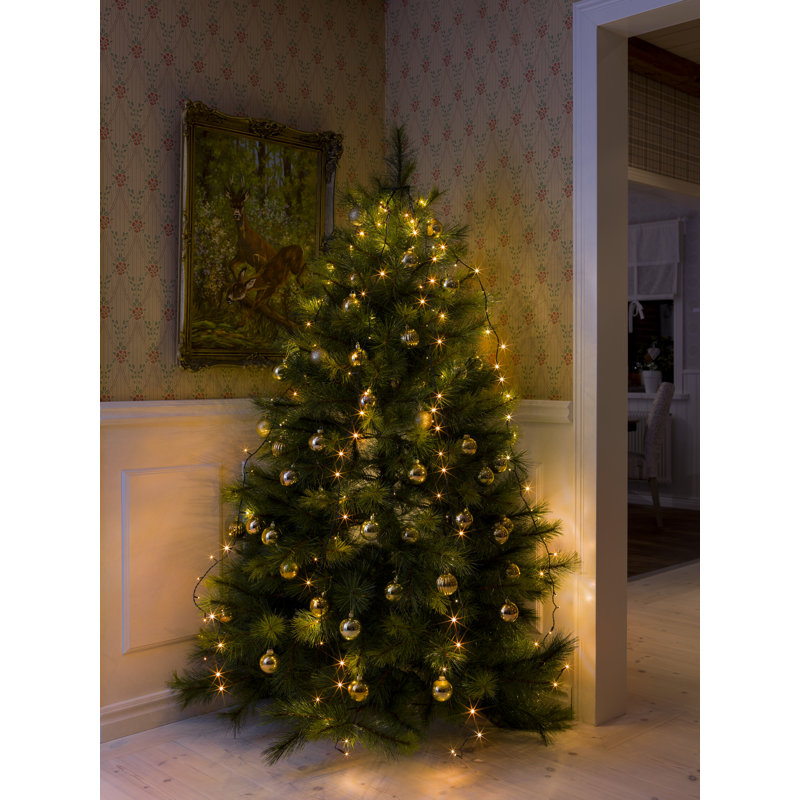Christmas Tree Halo String Lights, 180cm H x 680cm W x 1cm D