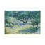Olive Orchard by Vincent Van Gogh - Floater Frame Painting on Canvas-870443782-846858758