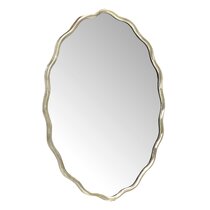 NeuType Oval Mirror Gold 39x20 Bathroom Select Size, Color