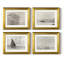 Vintage Nautical II  -4 Piece Set of Framed Prints
