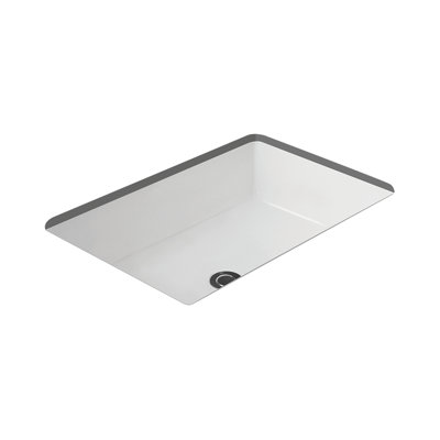 Architectura Flat Basin 18 In Bathroom Sink With Overflow