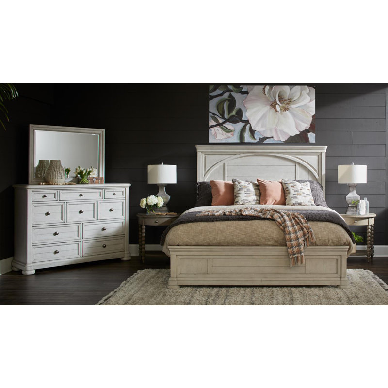 Nashville 43'' W 5 - Drawer Dresser, Cream