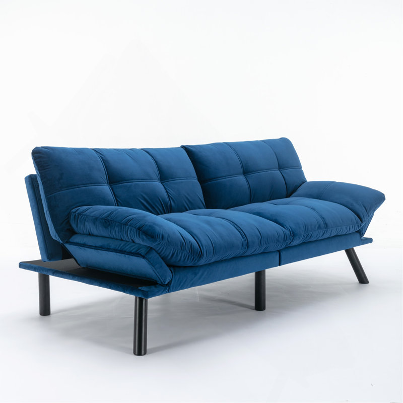 Canapé-lit pliant convertible bleu marine, Marine