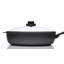 Non Stick Aluminum Saute Pan with Lid-12901401