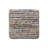 Birzer Modern Farmhouse Handwoven Jute Blend Braided Square Pouf