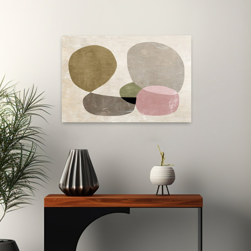 Art contemporain contemporain abstrait, H 24 po x l 16 po