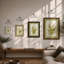 Fern Study In Olive Botanical - Print-1568304916-1568304918