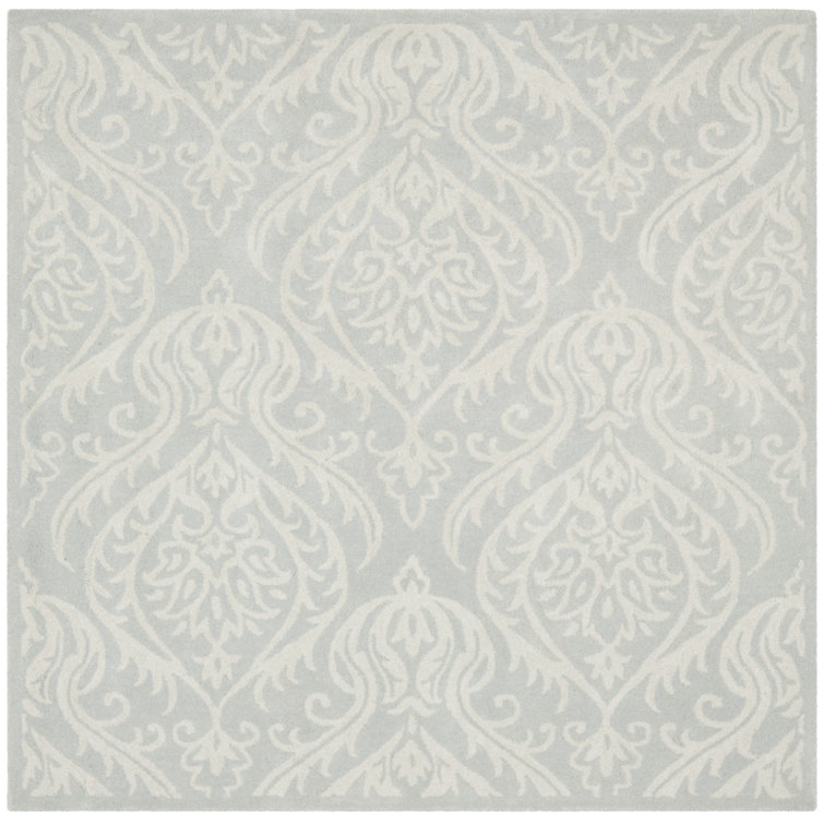 Pooler Hand Tufted Wool Geometric Rug