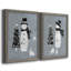 «Snowman Galvanized I», ensemble de 2 reproductions-10970669-10970657-10970685