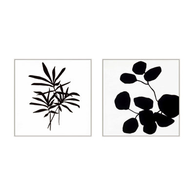 Modern Botanical, Set Of 2 by Lee Lessem