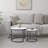 Modern Nesting Coffee Tables Set – Space-Saving Round Design with Marble Pattern & Black Metal Frame-1604891037