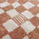 Briawood Checkered Beige Area Rug