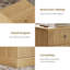 57.7 cm W Bedside Table-1743372265