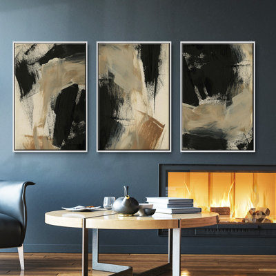 «Painted Paintstrokes IV» 3 pièces