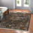 Miko Soft Power-Loomed Oriental Area Rug with Distressed Medallion-929448769