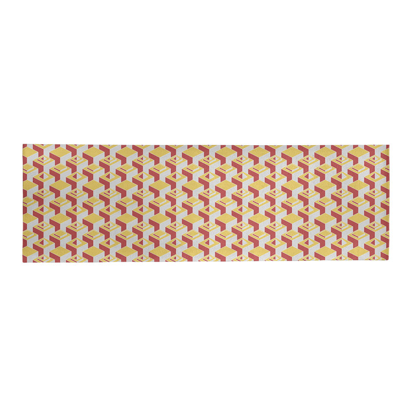 Chenille Geometric Indoor Rug, Runner 2'5" x 8'