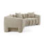 Canapé modulaire incurvé Type4-122500143