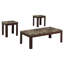 Ensemble de tables basses 3 pièces Cristobal-40254361-40254362