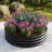 2Pcs W840116764 Galvanized Metal Raised Garden Bed For Medium Rooting Plants And Flowers, Double - Layer Corrosion, Not Loose Strawberry Other Fruits, Thickened Metal, Corrosion-2116359415