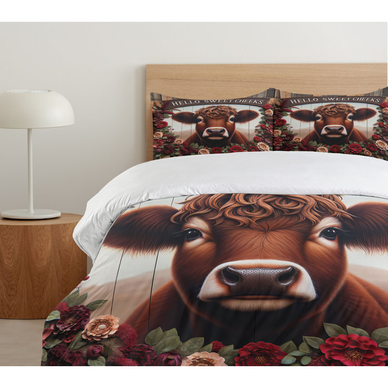 Rustic Duvet Cover, Queen Duvet Cover + 2 Standard Shams