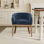 Chaises de cuisine de style campagnard avec accoudoirs 24,8 po-1757053397