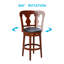 Tabouret de bar pivotant 30 po Claxton-669649321