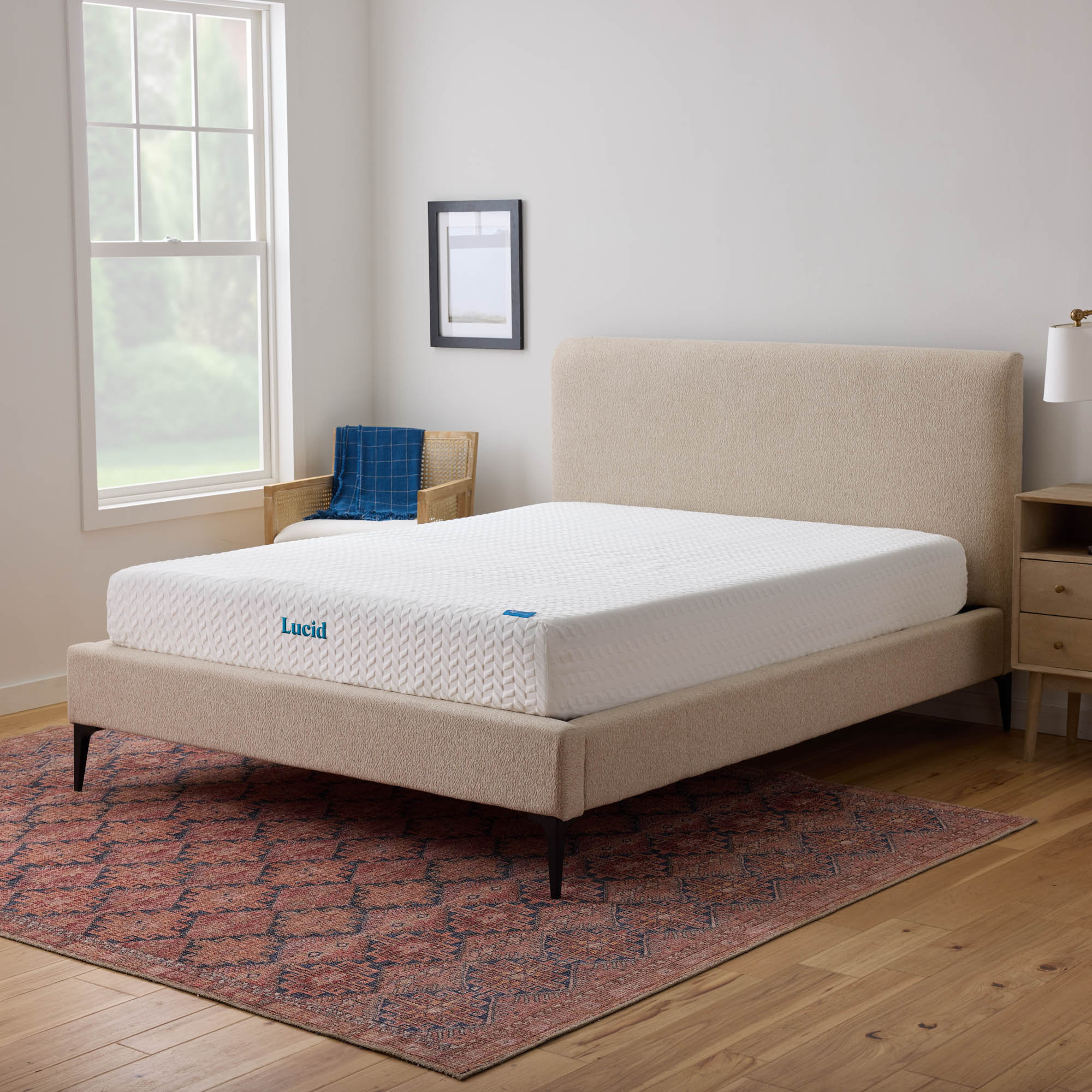 LucidComfortCollection Lucid Comfort 10 Gel Memory Foam Mattress Medium Firm Feel Reviews Wayfair