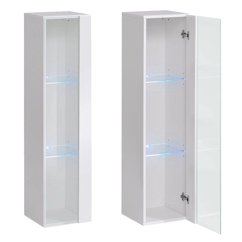 Art Display Cabinet, Blue