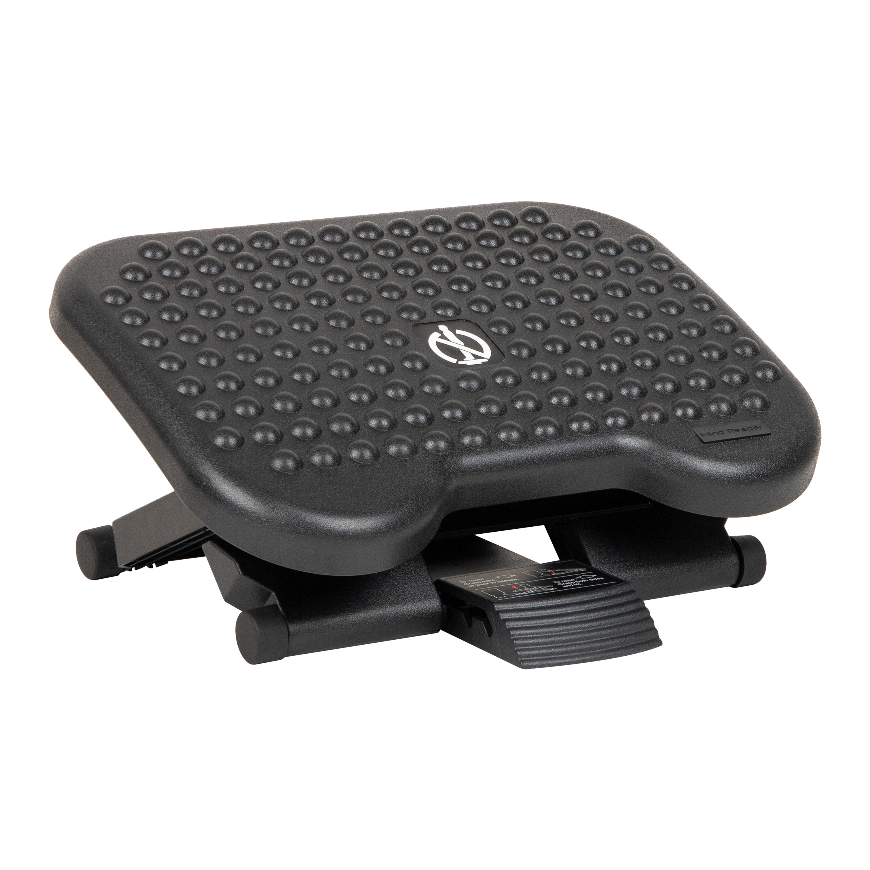 Mind Reader Foot Rest, Under Desk at Work, Ergonomic, Height Adjustable ...