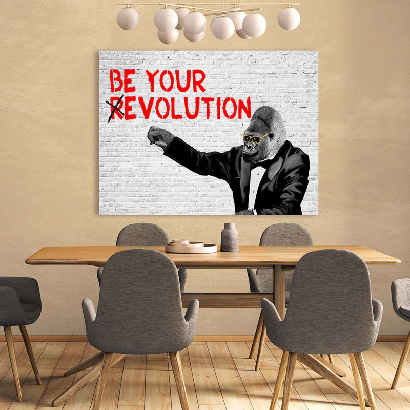 "(R)Evolution" By Masterfunk Collective, 50cm H x 70cm W x 4cm D
