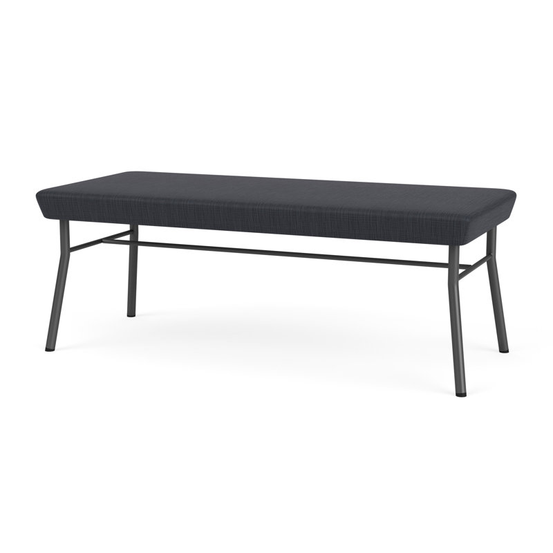 Banc en métal 2 places Chat, Gris anthracite, Plot Line chaudron