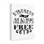 Kindness Always Free - Wrapped Canvas Print-1021537570