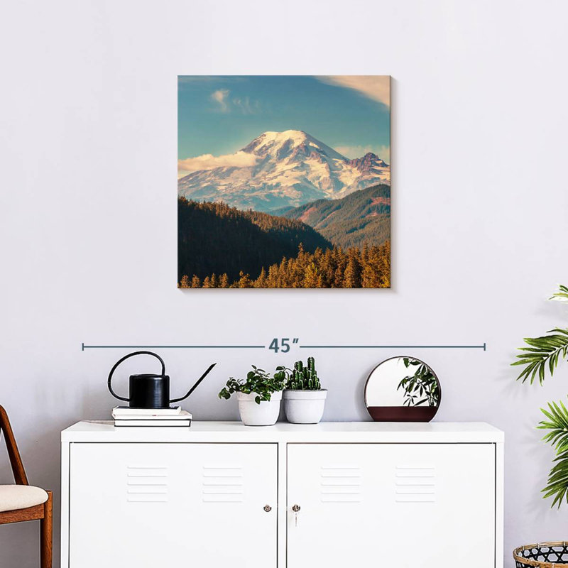 Alvord Mt. Rainier Morning Glow, H 24 po x l 24 po