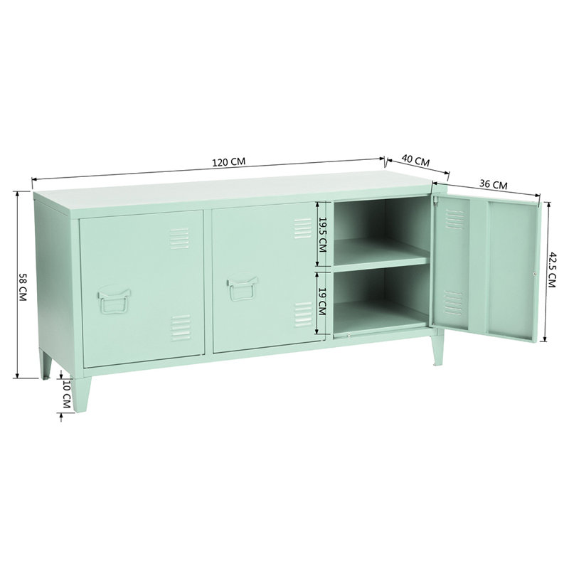 Armoire de rangement Everest, Vert